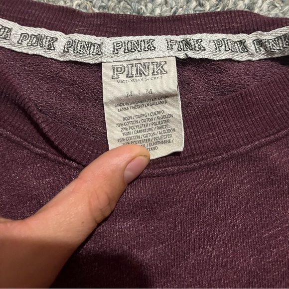 PINK long sleeve size m - Picture 3 of 3